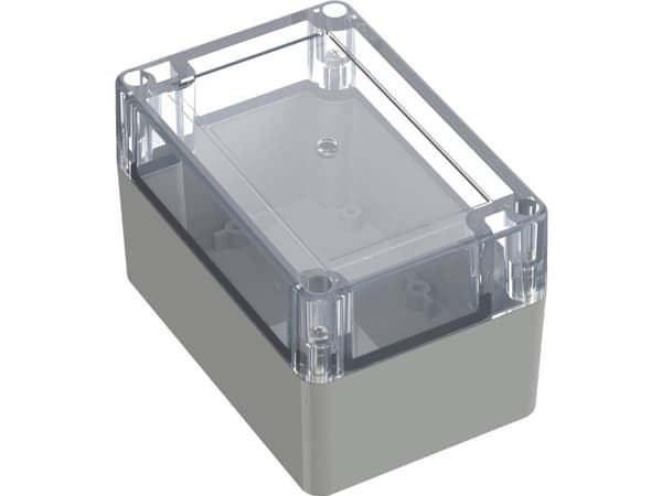 TRU COMPONENTS TC-10860656 Universalskåp 120 x 80 x 75.20 ABS-PC Ljusgrå 1 st