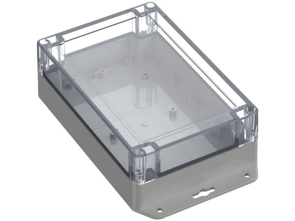 TRU COMPONENTS TC-10860900 ##### Laippakotelo 179,90 x 119,90 x 60,20 ABS-PC Vaaleanharmaa 1 kpl