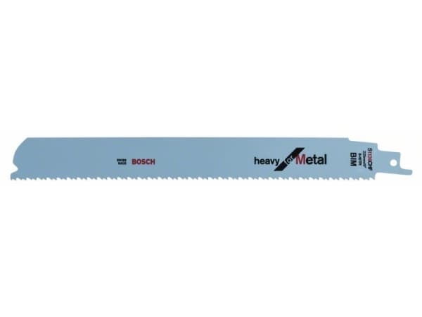 Bosch 2 608 657 398, Sabelsagblad, Rør, Profil, Blad metall, Bimetall, Grå, 2,5 mm, 1 stykker