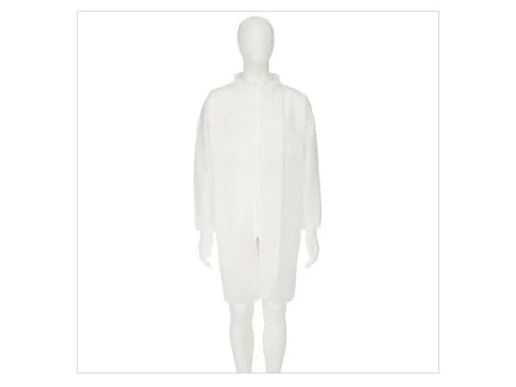 3M 4400-W, Hvit, XL, Voksen, Unisex, Uten bentildekning, Glidelås