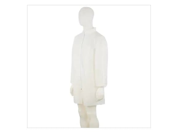 3M 4400-W, Hvit, XL, Voksen, Unisex, Uten bentildekning, Glidelås