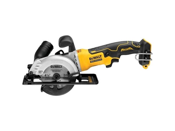 DeWALT DCS691N-XJ, Trä, Svart, Gul, Borstlös, 11,5 cm, 4500 RPM, 3,8 cm