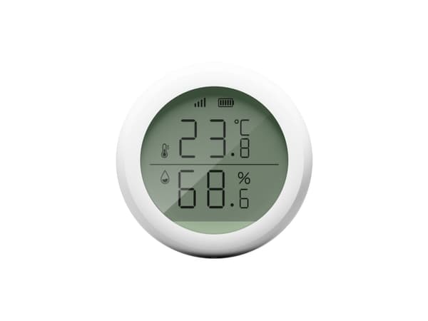 Tesla TSL-SEN-TAHLCD, Lämpötila, Langaton, ZigBee, Akku, DC, 3 V, 2×AAA