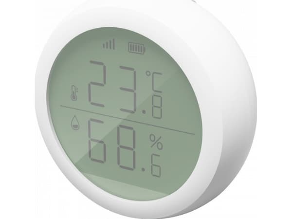 Tesla TSL-SEN-TAHLCD, Lämpötila, Langaton, ZigBee, Akku, DC, 3 V, 2×AAA