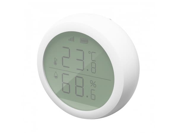 Tesla TSL-SEN-TAHLCD, Temperatur, Trådlös, ZigBee, Batteri, ?DC, 3 V, 2×AAA