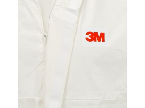3M 4545, Hvit, L, Voksen, Unisex, Glidelås, Front