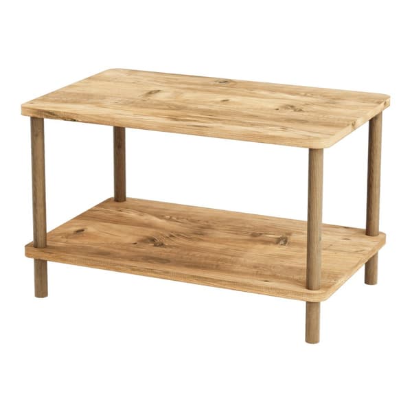 Soffbord Jelling 43x70x44 cm bok trämönster [en.casa]