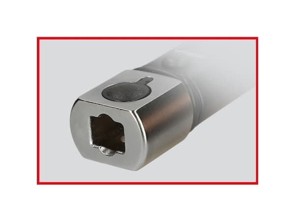 KS Tools 516.1622, Liukukytkimellä varustettu momenttiavain, Nm, Mekaaninen, 10 - 50 Nm, 3%, 335 mm