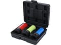 Miniatyrbilde 5 av 5: KS Tools 515.1070, Støpselsett, 1/2", 3 hoder, Krom-molybden-stål, ISO 1174, DIN 3121, 780 g