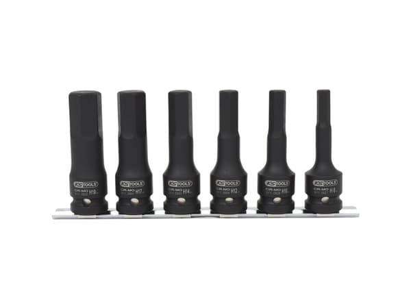 KS Tools 515.1104, Stikkontakt, 1/2", 1 hoder, Krom-molybden-stål, ISO 1174, DIN 3121