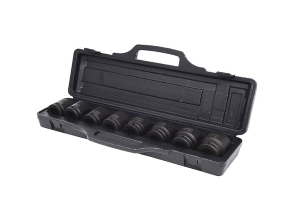 KS Tools 515.0210, Støpselsett, 3/4", 8 hoder, Krom-molybden-stål, ISO 1174, DIN 3129, ISO 2725-2, DIN 3121, 3,54 kg