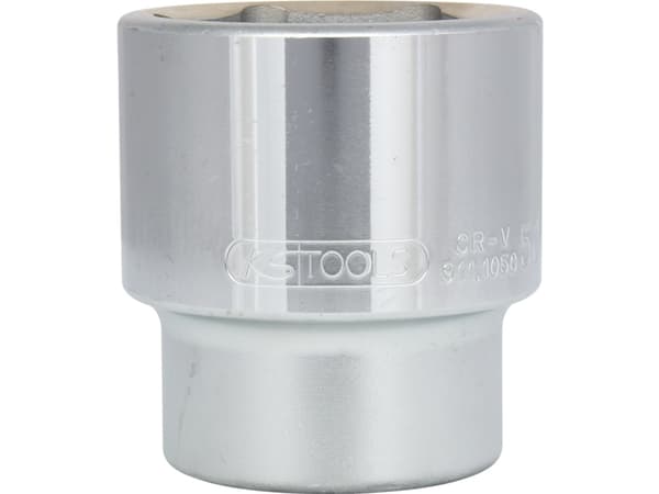 KS Tools 911.1050, Stikkontakt, 1", Metrisk, 1 hoder, 50 mm, Kromvanadiumstål