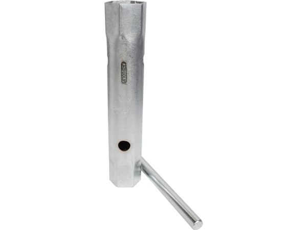 KS Tools 518.0884, Tennpluggnøkkel, 1 stykker, Kromfarget, Kromvanadiumstål, ISO 1085, DIN 896, ISO 2236, 22 cm