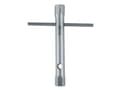 Miniatyrbilde 5 av 5: KS Tools 518.0884, Tennpluggnøkkel, 1 stykker, Kromfarget, Kromvanadiumstål, ISO 1085, DIN 896, ISO 2236, 22 cm