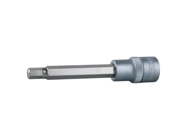 KS Tools 911.1327, Sokkel, 1/2", Metrisk, 1 huvud(er), 7 mm, Krom-vanadium-stål