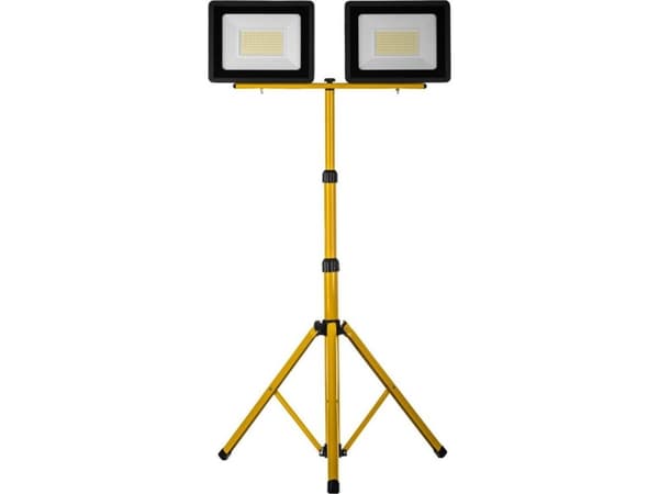 Schmith LED-projektori jalustalla 2x100W keltainen 2x7200lm IP65 6400K SL-S07 SL-S07