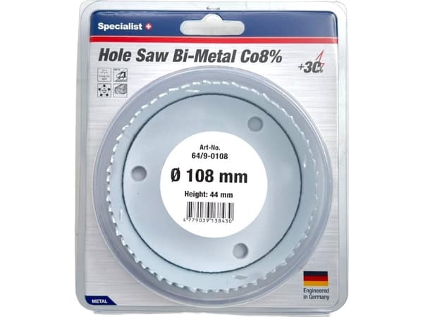 Poranterä SPECIALIST+ Bi-Metal 108mm