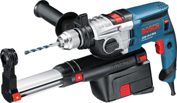 Bosch Professional GSB 19-2 REA Slagboremaskine - 850 Watt - Med opbevaringsæske og støvudsugning