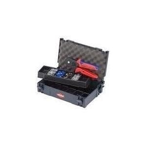 Knipex 97 90 09 Krympetang til hylstre 0,08 til 10 mm² Inkl. sortiment af hylstre i kuffert