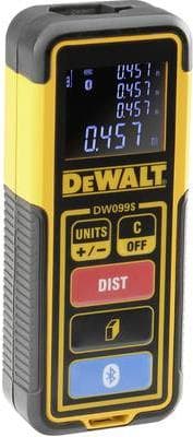 DeWalt DW099S-XJ - Laseravståndsmätare - 30 m (DW099S-XJ) Svart, Blå, Röd, Gul