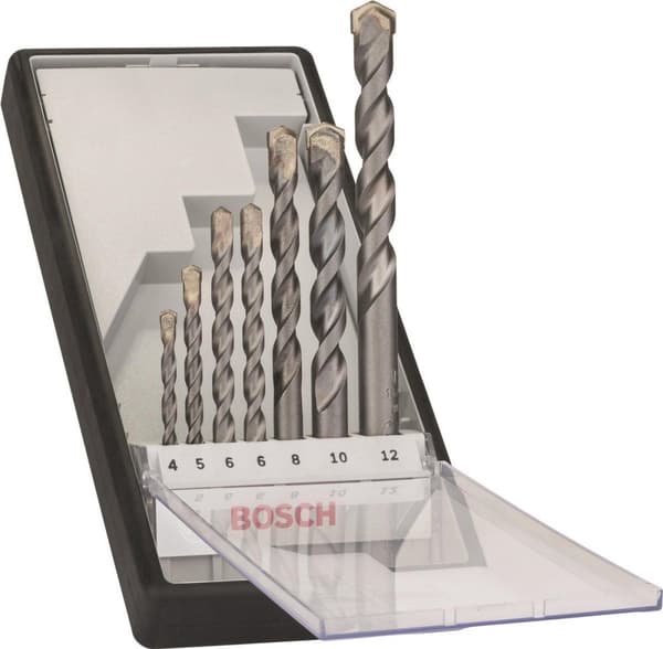 Bosch Robust Line Silver Percussion Beton boresæt - 7 stk
