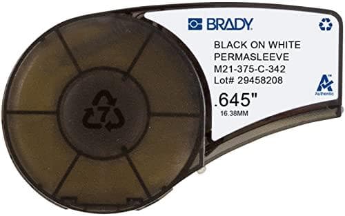Brady M21-375-C-342 - Musta - Polyolefiini - Lämmönsiirto - Matta - Suorakulmio - BMP21 PLUS (110926)