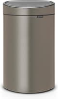 Miniatyrbild 1 av 6: Brabantia Touch Bin Papperskorgen - 10+23 l - Platina