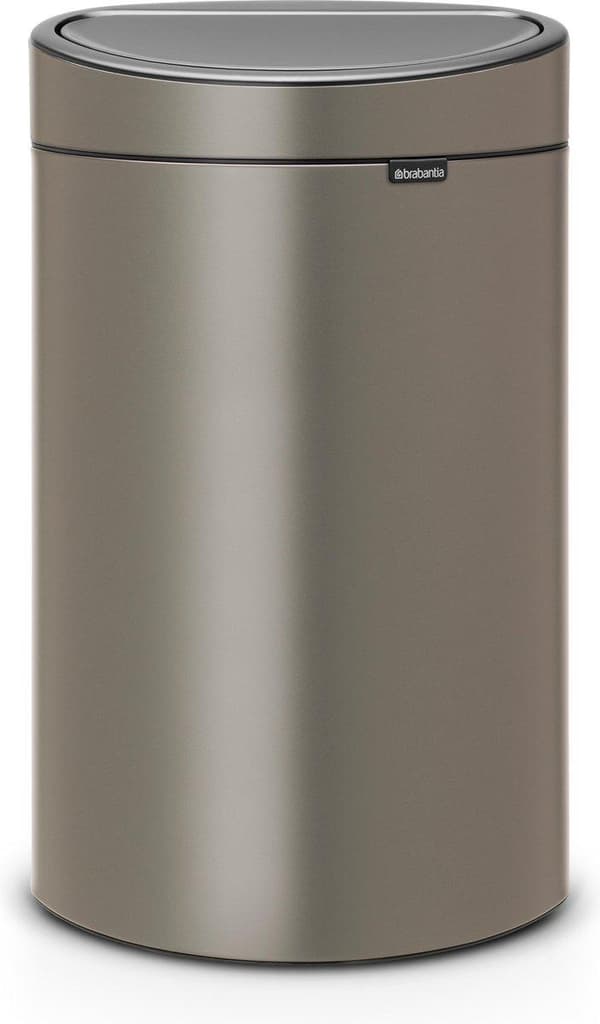 Brabantia Touch Bin Papirkurv - 10+23 l - Platin