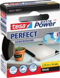 Miniatyrbild 1 av 4: Tesa Extra Power Perfect Tejp - Svart - 19 mm x 2,75 m