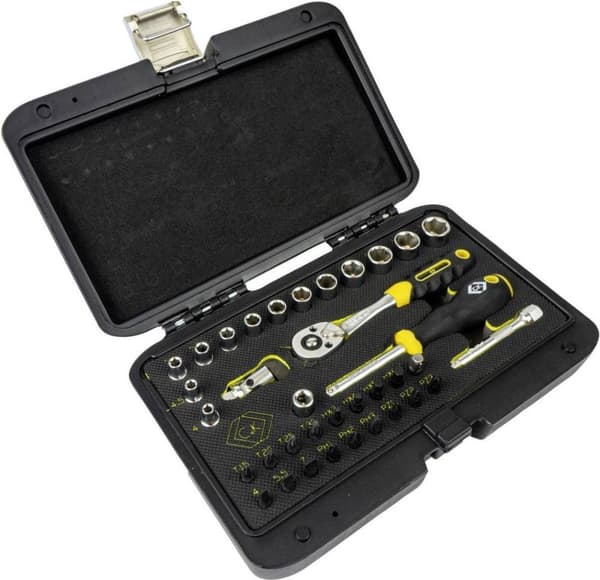 CK T4660 T4660 Topnøgle bit indsatssæt Metrisk 1/4 36 stk.