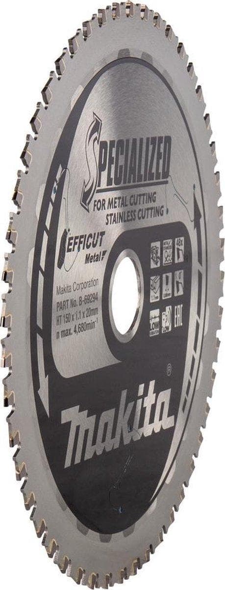 Makita B-69331 SPECIALISERET METAL håndholdt rundsavklinge-150x 20mm 48T SMTCG