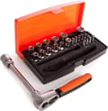 Miniatyrbillede 1 af 9: Bahco SL25 Topnøglesæt - 24 dele 1/4 - 504 gram