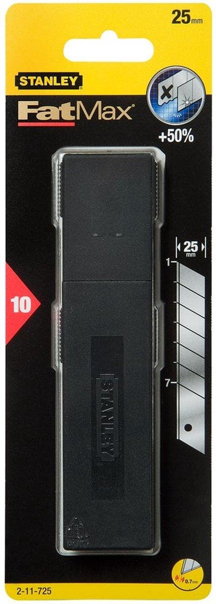 STANLEY FatMax Reserve Snap-Off Blade 25mm (10 stk)