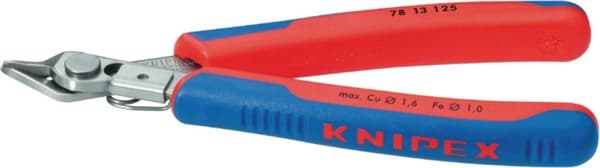 Knipex Super-Knips 78 13 125 Elektronik og finmekanik Tryktang Uden facet 125 mm
