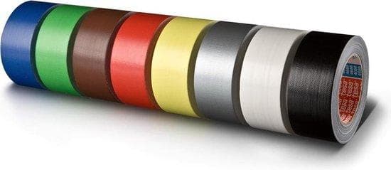 tesa tygtejp tesaband 4688 silver PE-belagd rulle 50mx50mm (04688-00001-00)