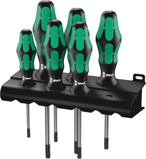 WERA 367/6 TORX HF Kraftform Plus skruvmejselsats