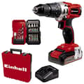 Miniatyrbild 1 av 6: Einhell TE-CD 18/2 Li-i +22 (1x2,5 Ah) 2-växlad sladdlös slagborr inkl. fodral, inkl. batteri, inkl. laddare (4514220)