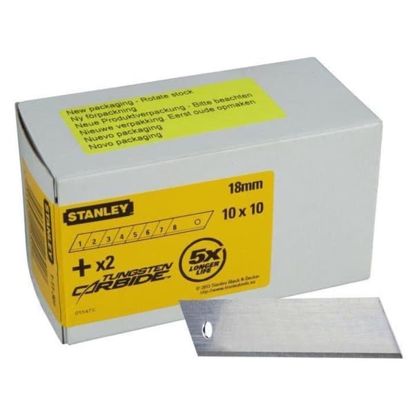 Stanley 1-11-301 Snap Off-klinger - 18 mm (10 stk)