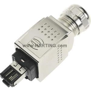 Harting 09 35 226 0401 Datakontakt för sensor/aktuator Antal stift: 4P4C Plugg, rak 1 st.