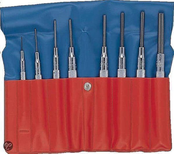 Bahco Pin driver set 8 delar i plastpåse 3659/8T
