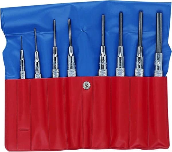 Bahco Pin driver set 8 delar i plastpåse 3659/8T
