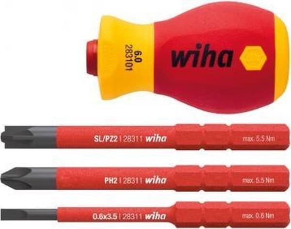 Wiha SB 2831 01 4-delt skruetrækkersæt