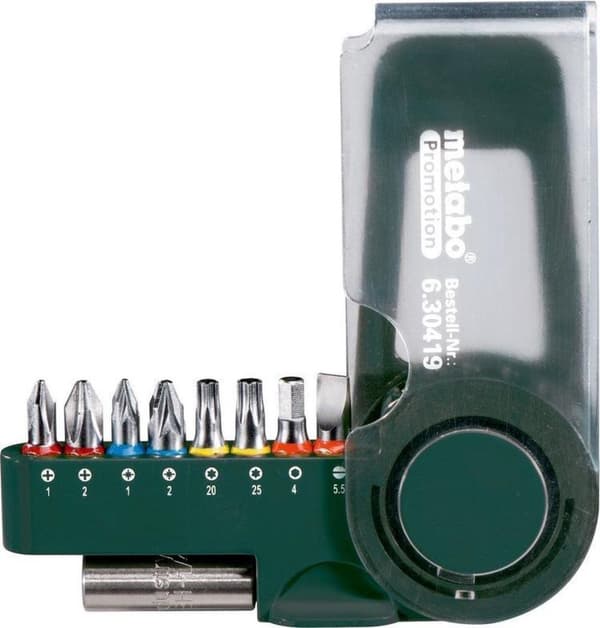 Metabo 630419000 9-delt Bitset Bit-Box