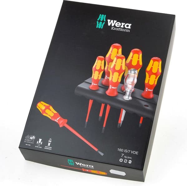 Wera Kraftform Plus VDE - Skruvmejselset - 7 delar