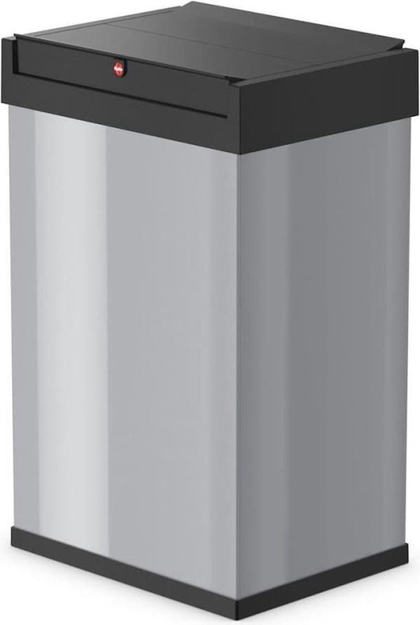 Hailo Big-Box Swing L Skraldespand - 35 l - Sølv