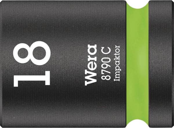 Wera 05004575001 Hylsnyckelinsats 18 mm 1 st 1/2