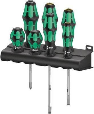 Wera Kraftform Plus - Series 300 300/7 Mix 2 - skruvmejselsats - 7 delar (05008901001)