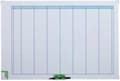 Miniatyrbild 1 av 3: Nobo Performance Planning Board - Veckoplanerare - 710 x 50 x 1030 mm - Idealisk för hemmakontor