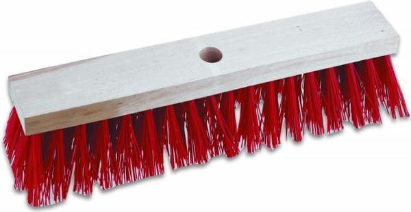 Cimco 143024 Broom Outdoor Mjuk Borst Röd - Trä (143024)
