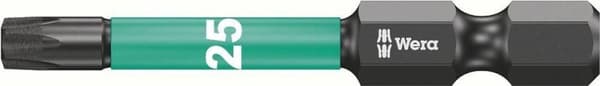 Wera 5057665001 1/4" Torx Impaktor Bit - T25 x 50 mm